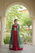 Navratri Lehenga Choli with Kutchi Patchwork Shrug