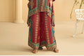 Crepe Silk Co-Ord Set with Digital Print for Wedding